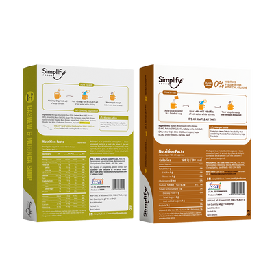 Cashew & Moringa Soup + Pepper Mushroom Soup | 25% OFF