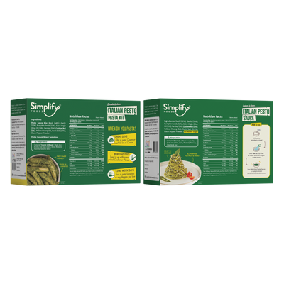 Italian Pesto Pasta Kit + Sauce Mix Refill Combo