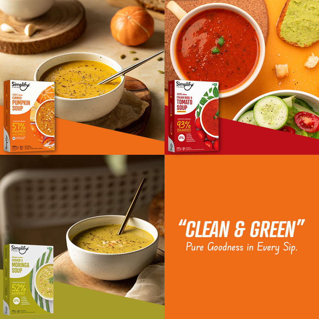 Lean & Green Soups (Pack of 3 gut-friendly soups)