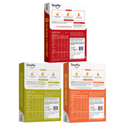 Lean & Green Soups (Pack of 3 gut-friendly soups)
