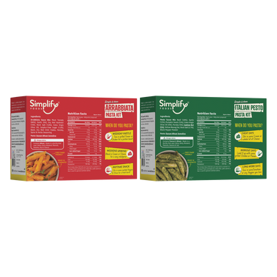 Pasta Dinner Packs | Arrabbiata & Pesto Pasta Kits