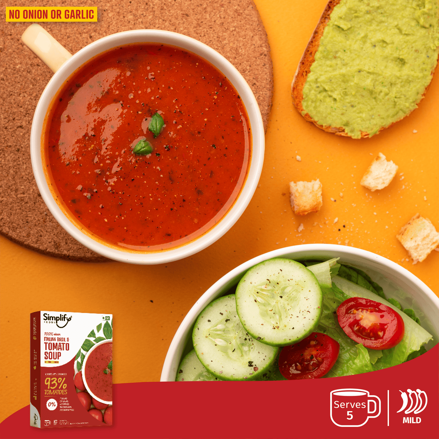Italian Basil & Tomato Soup
