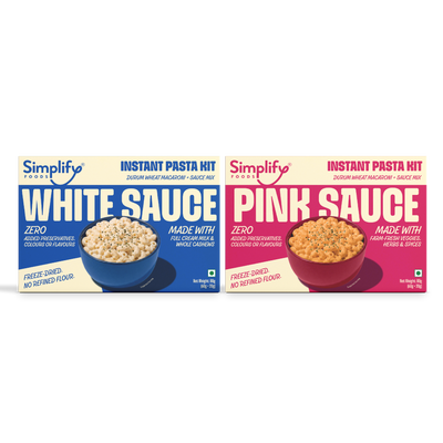 White + Pink Sauce | Instant Pasta Kit (2 Meal Packs)