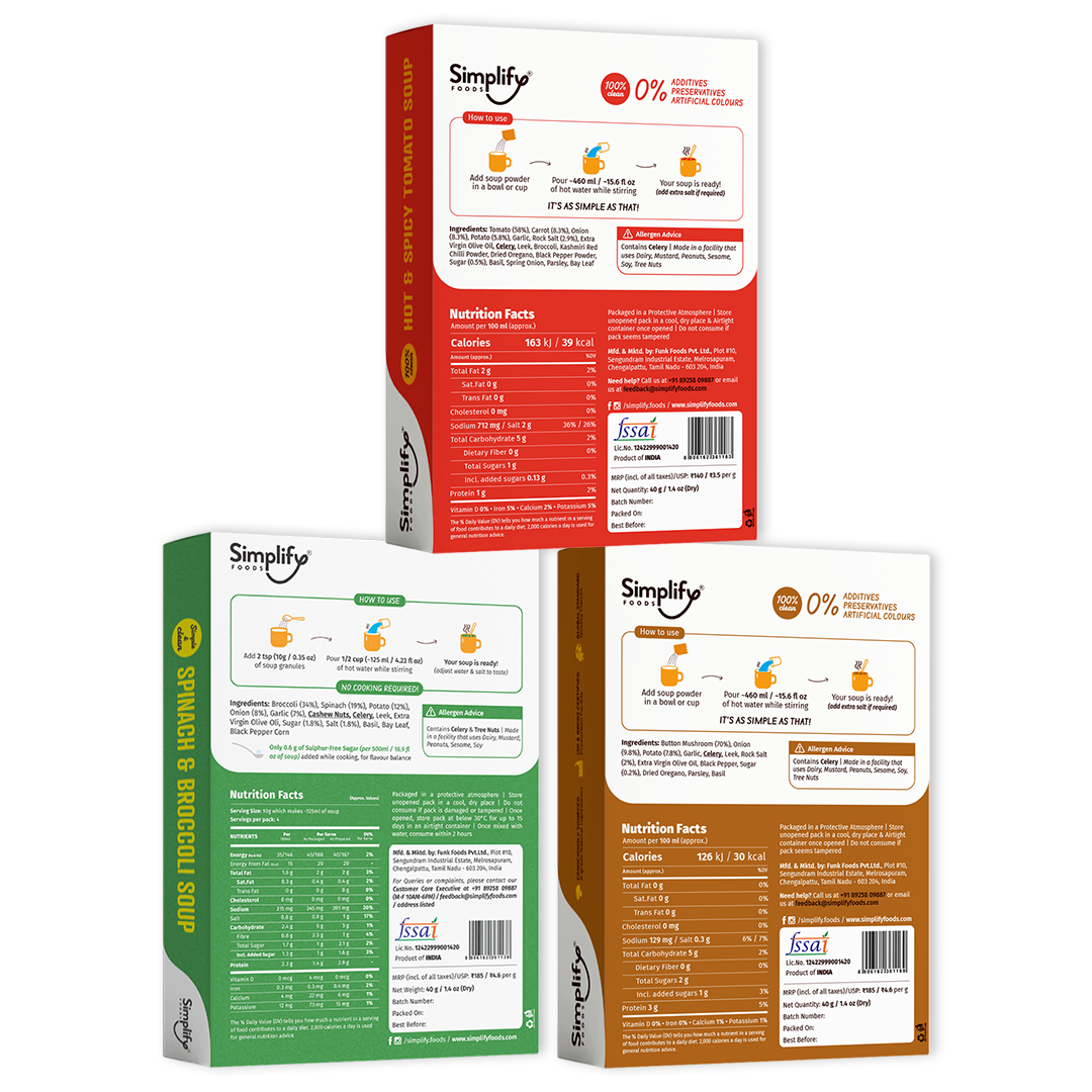 Fan Favourites (Pack of 3 bestseller soups)