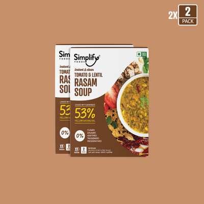 Tomato & Lentil Rasam Soup