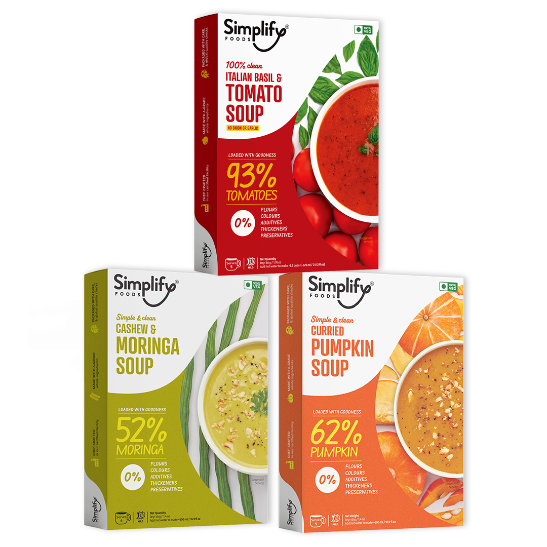 Lean & Green Soups (Pack of 3 gut-friendly soups)