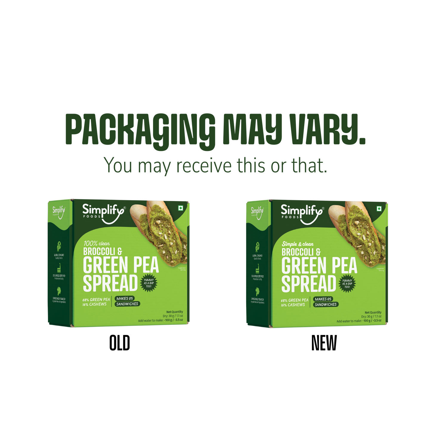 Broccoli & Green Pea Spread