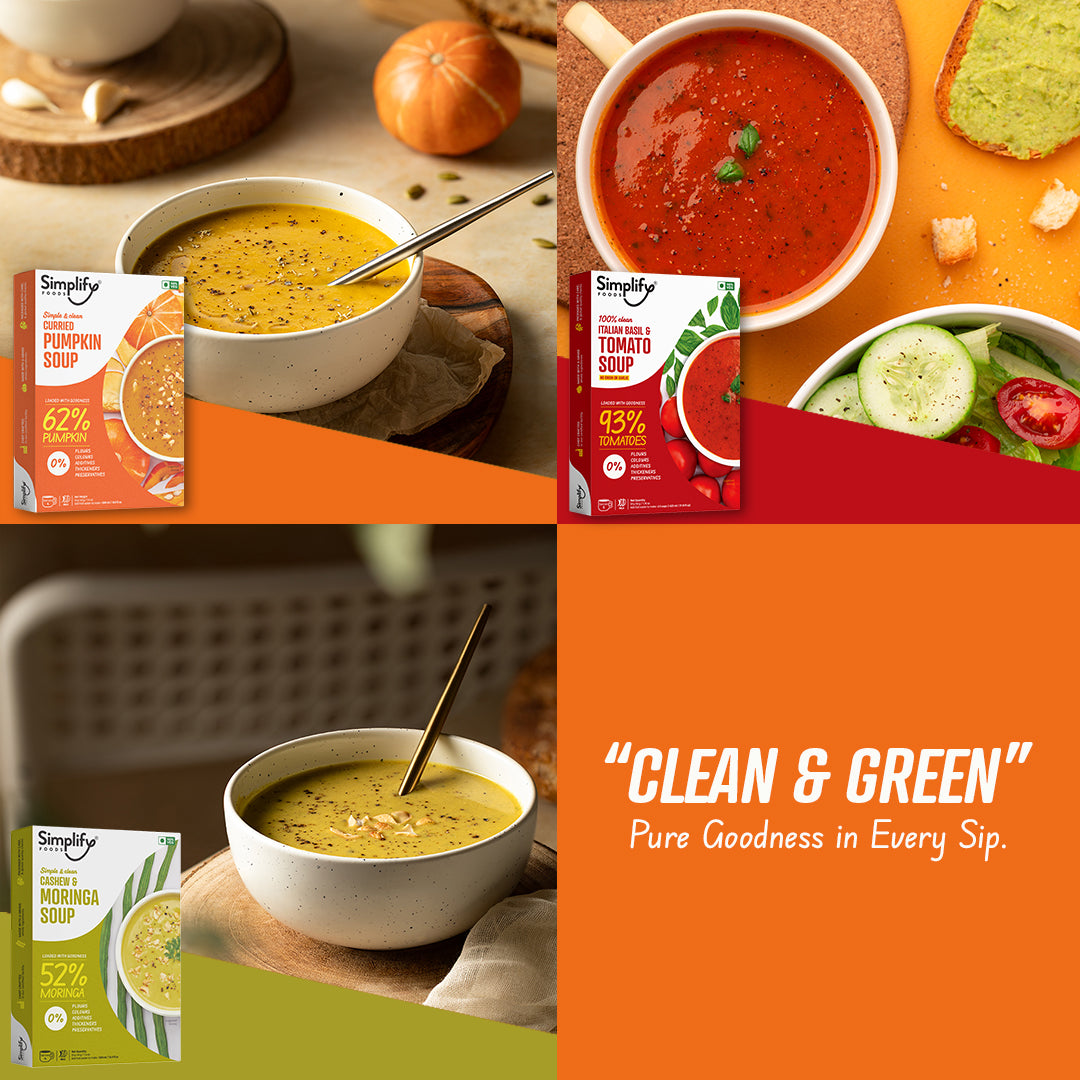 Lean & Green Soups (Pack of 3 gut-friendly soups)