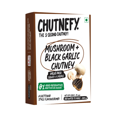 Mushroom & Black Garlic Chutney