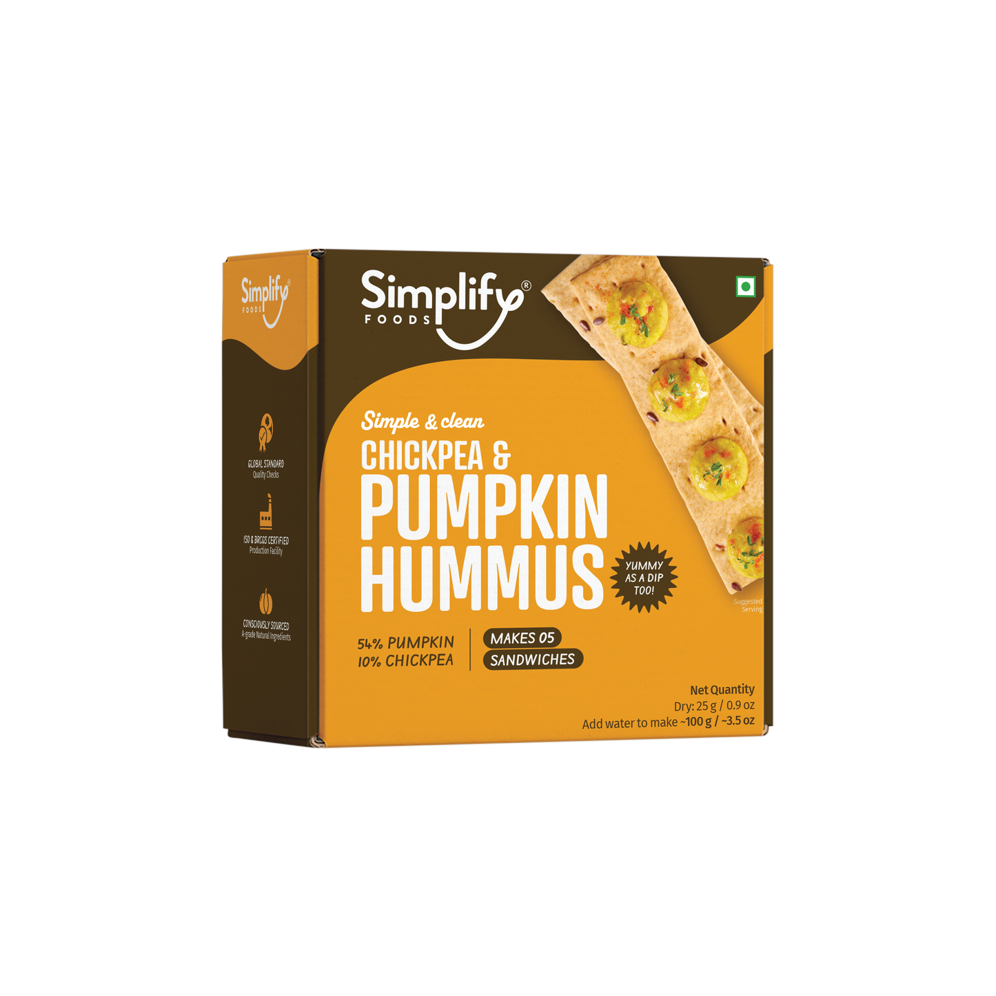 Chickpea & Pumpkin Hummus