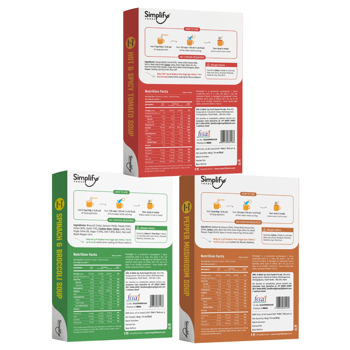 Fan Favourites (Pack of 3 bestseller soups)